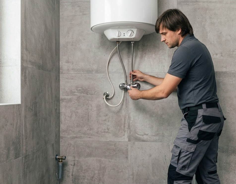 Installation chauffe-eau électrique